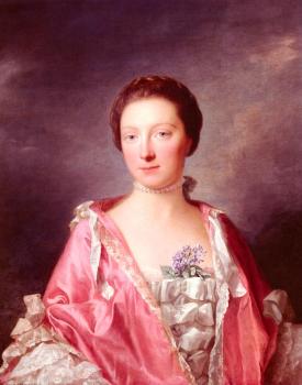 Portrait Of Elizabeth Gunning, Duchess Of Argyll